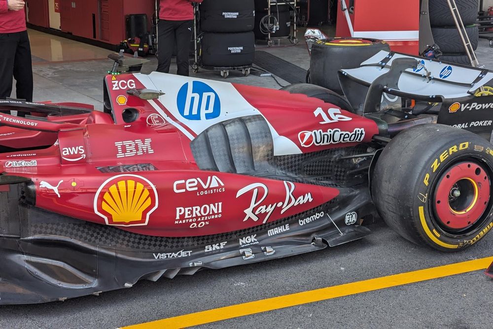 Ferrari SF-25 technical detail