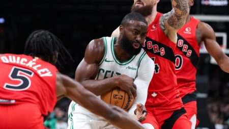 Jaylen Brown will ‘be OK’ despite hamstring injury, Joe Mazzulla says – NBC Sports Boston