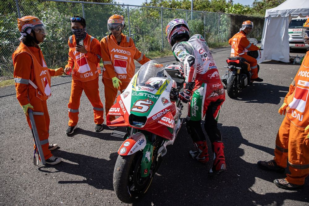 Johann Zarco, Team LCR Honda crash