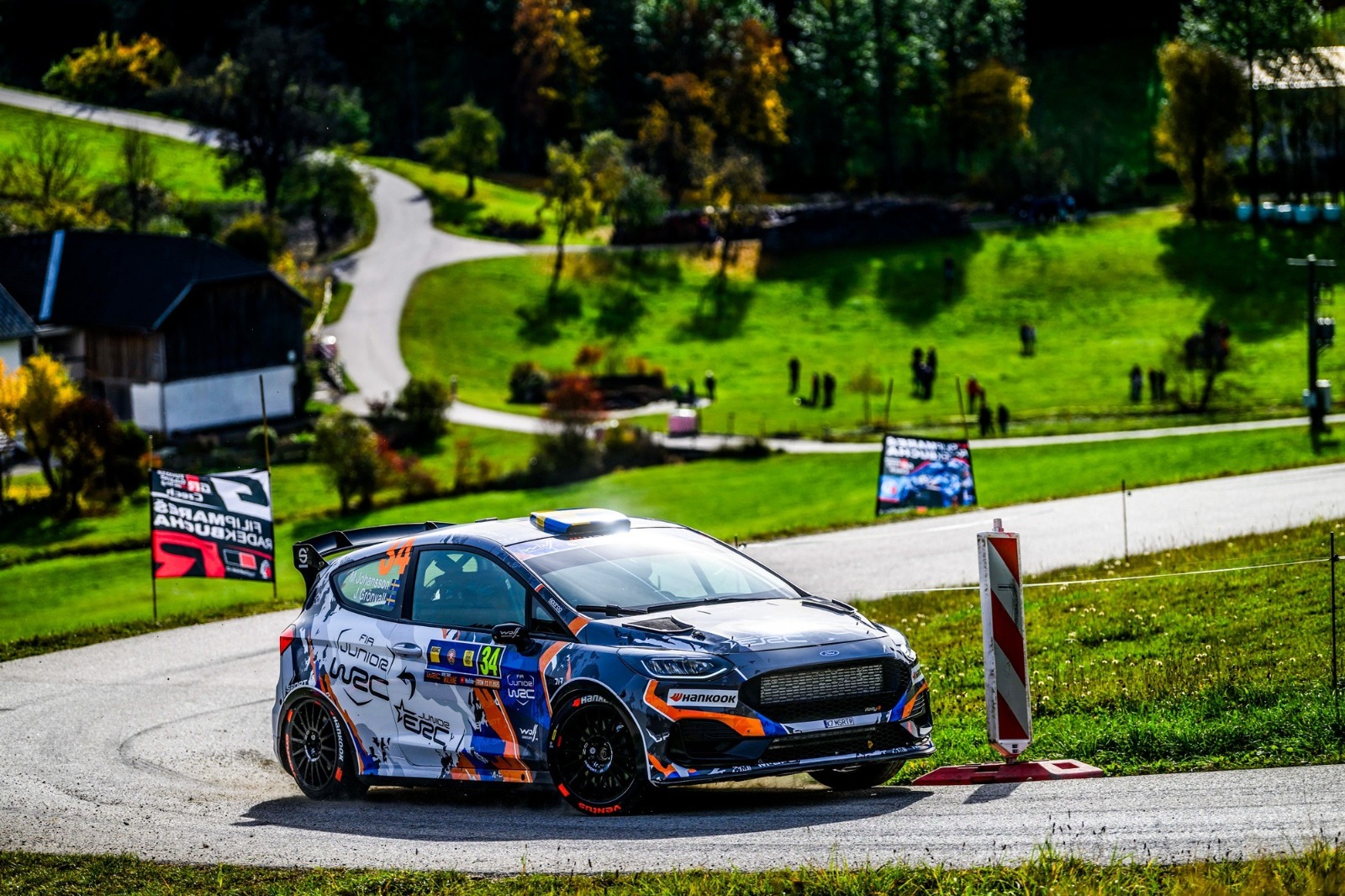 Johansson stunned Gill to take the Junior WRC title in a final stage showdown