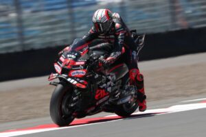 Bezzecchi tops practice, Marquez in Q1 for first time