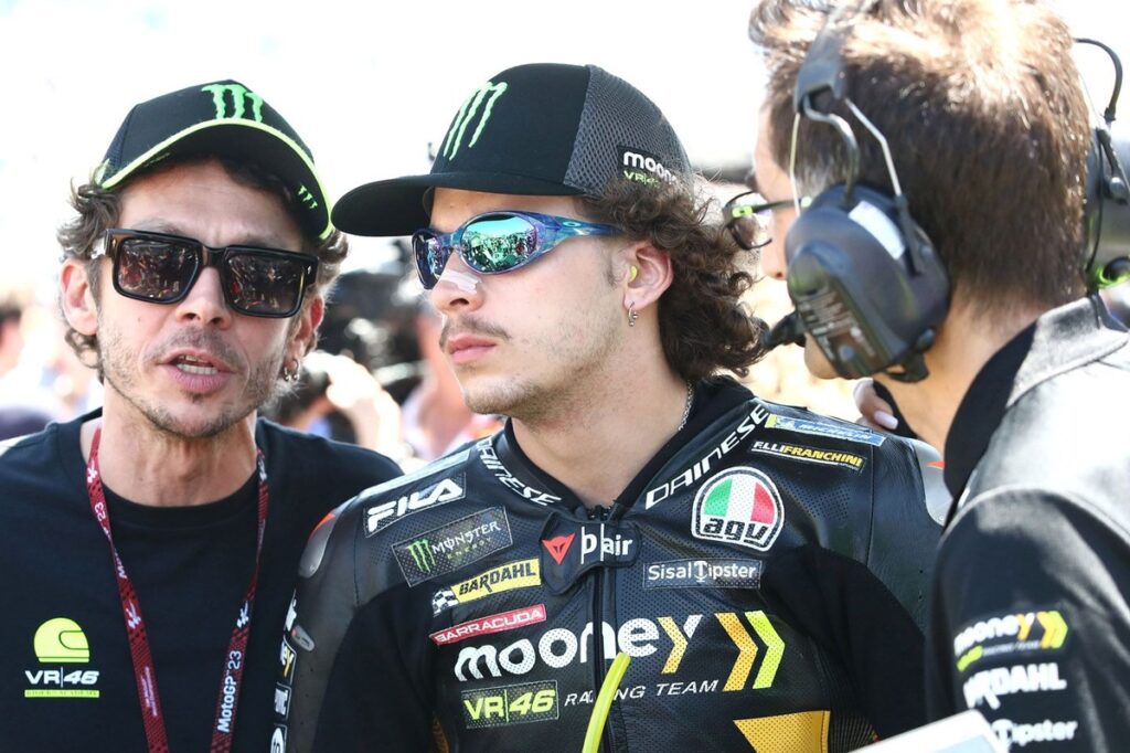 How Bezzecchi reminds Aprilia boss of MotoGP legend Rossi