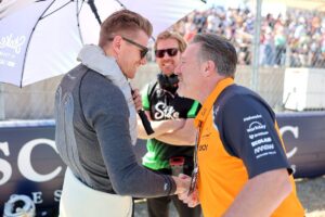 McLaren boss Brown apologised to Hulkenberg after F1 US GP clash, says Wheatley