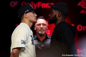 Trainer Stephen Edwards Says Erickson Lubin Faces Uphill Battle Against Vergil Ortiz Jr. on November 8 in Texas