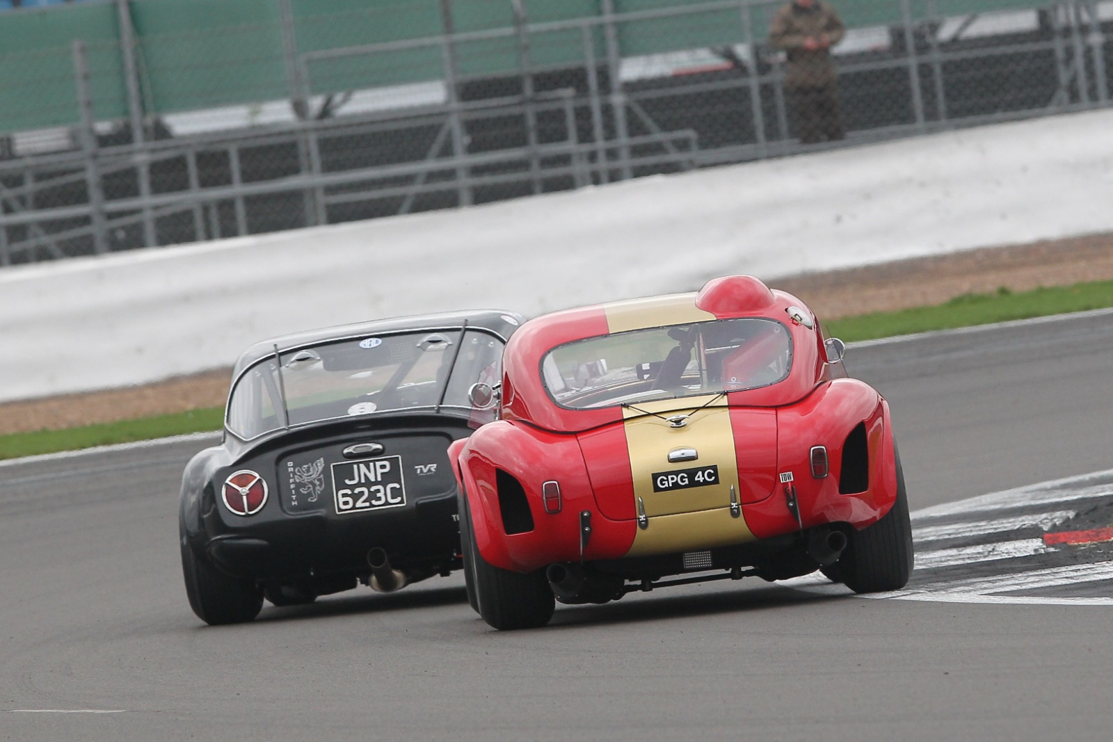 Bryant fell just short in his attempts to defeat the leading TVR in Pall Mall Cup