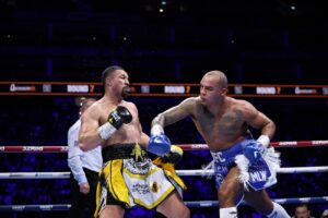 David Adeleye Says Joseph Parker Should Have Taken a Knee in Round 11 Against Fabio Wardley Instead of Trying to Survive Under Fire