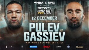 Kubrat Pulev Defends WBA Heavyweight Title Against Murat Gassiev on December 12 in Dubai