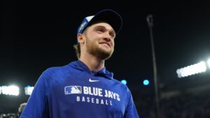 Toronto Blue Jays rookie Trey Yesavage says his family has been subject to abuse