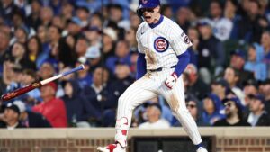 Cubs use 4-run 1st inning to top the Brewers 4-3 and avoid NL Division Series sweep