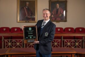 Master Mankert Honoured by the King