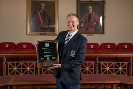 Master Mankert Honoured by the King