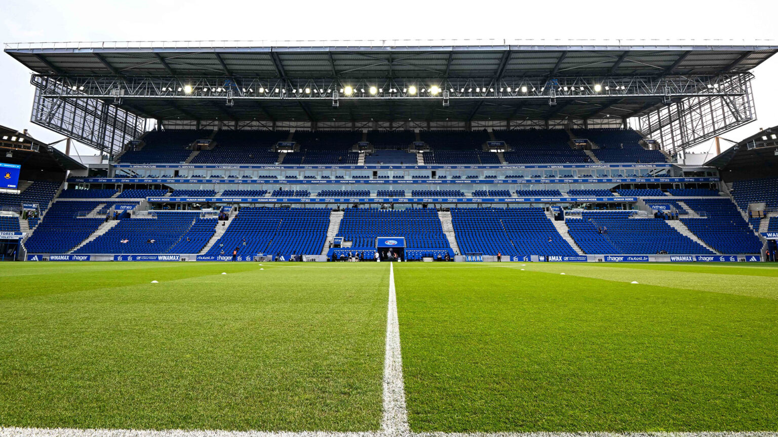Inside Strasbourg’s £160m stadium renovation with new stand made out of disused aeroplanes in never-before-seen design
