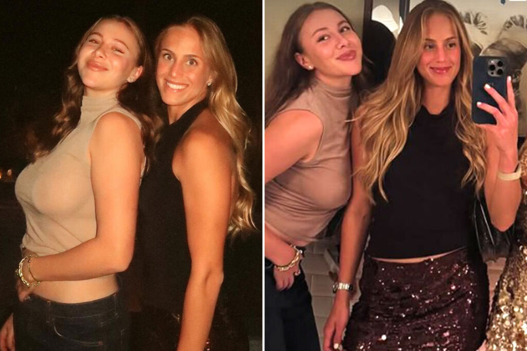 Wimbledon finalist Amanda Anisimova, 24, dubbed ‘a beauty’ as she beams with friends in see-through top