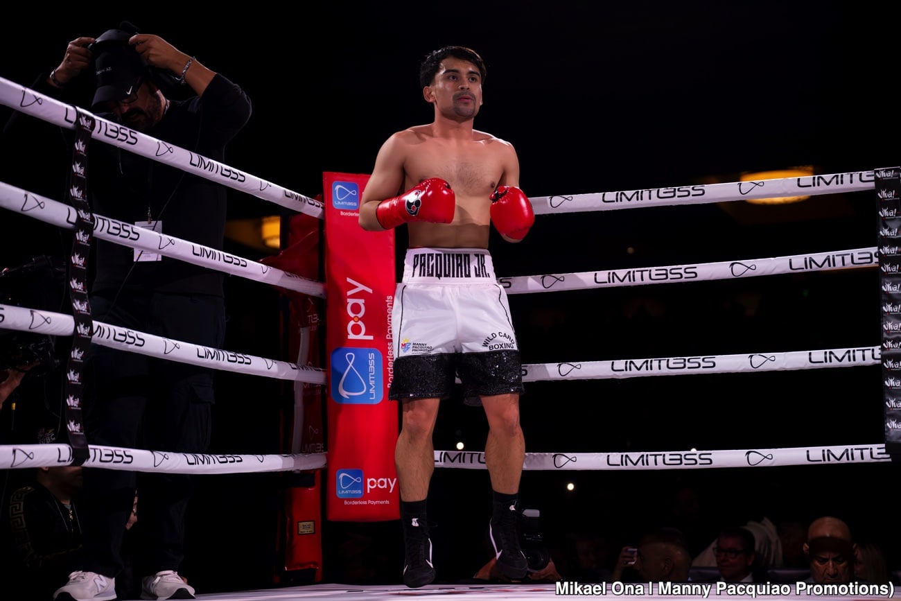 Image: Jimuel Pacquiao’s Pro Debut Leaves Fans Split And Curious