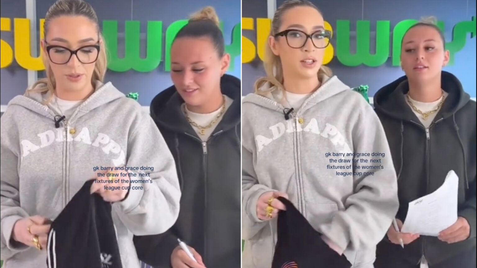 ‘Surely void’ – Women’s League Cup draw fix fears as I’m A Celeb star picks ball out and puts it back in bag ‘Surely void’ – Women’s League Cup draw fix fears as I’m A Celeb star picks ball out and puts it back in bag