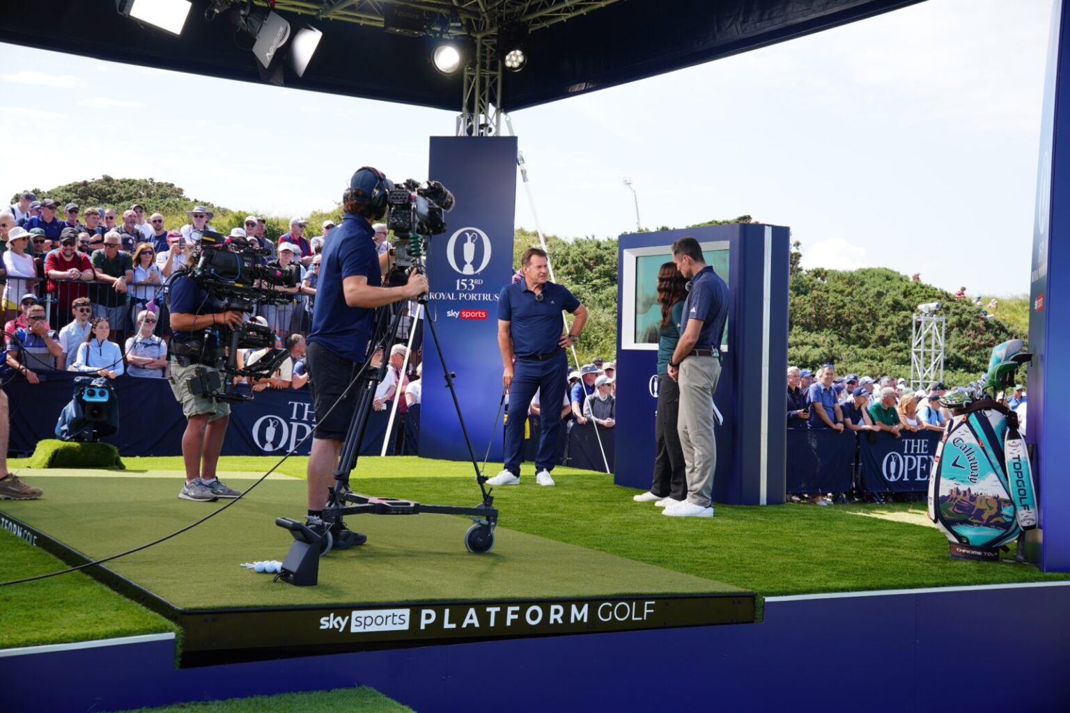 PLATFORM GOLF CELEBRATES WIN  AT 2025 BROADCAST SPORT AWARDS