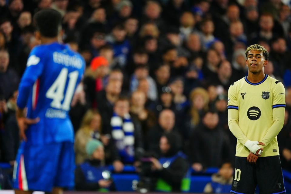 Chelsea v Barcelona, UEFA Champions League, Group Stage, Football, Stamford Bridge, London, UK- 25 Nov 2025