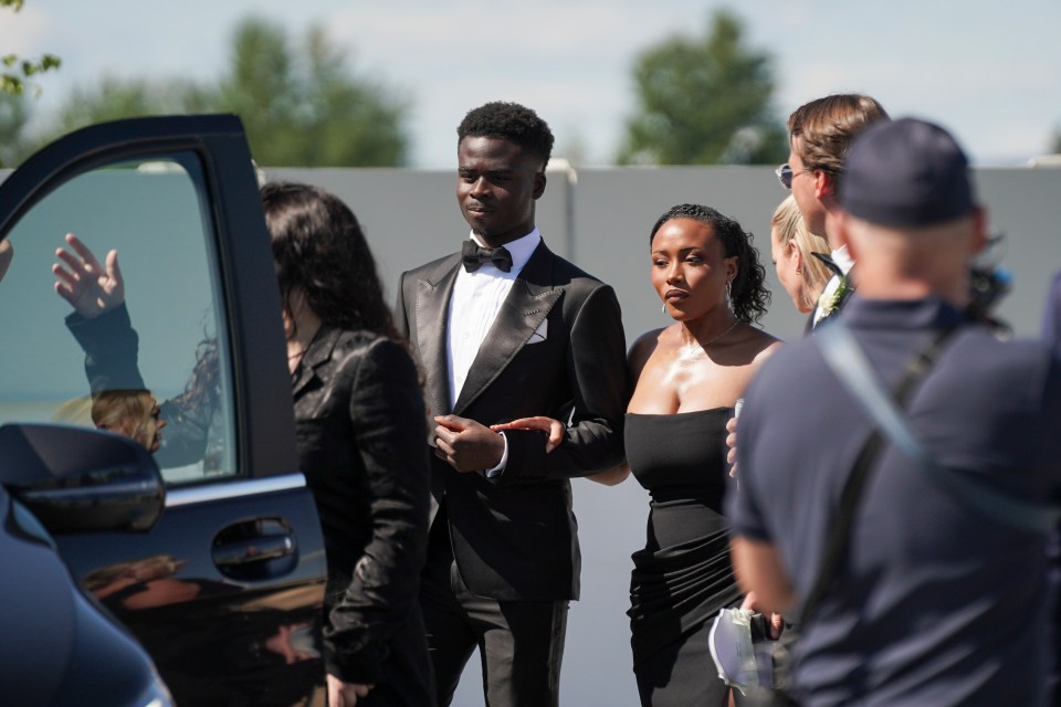 Martin Odegaard and Helene Spilling get married in Gjerdrum Church