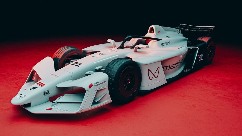 Mahindra's Gen4 Formula E car