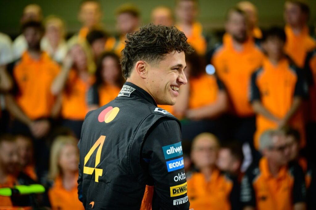 Norris to race with #1 in F1 2026