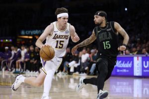 No LeBron, no problem: Luka Doncic, Austin Reaves lead red-hot Lakers past Pelicans