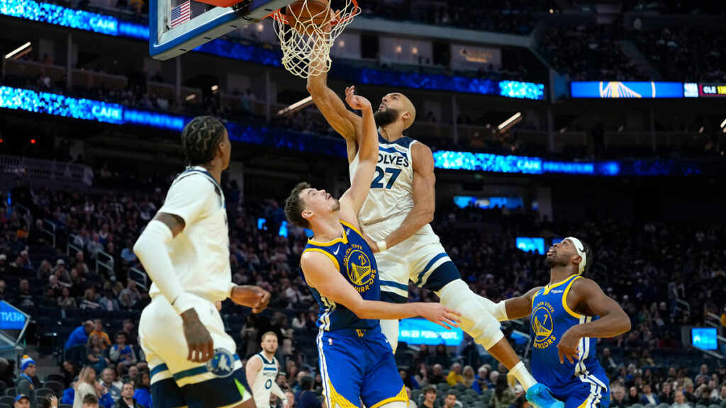 Warriors’ usually steady defense lets them down in close loss to Timberwolves
