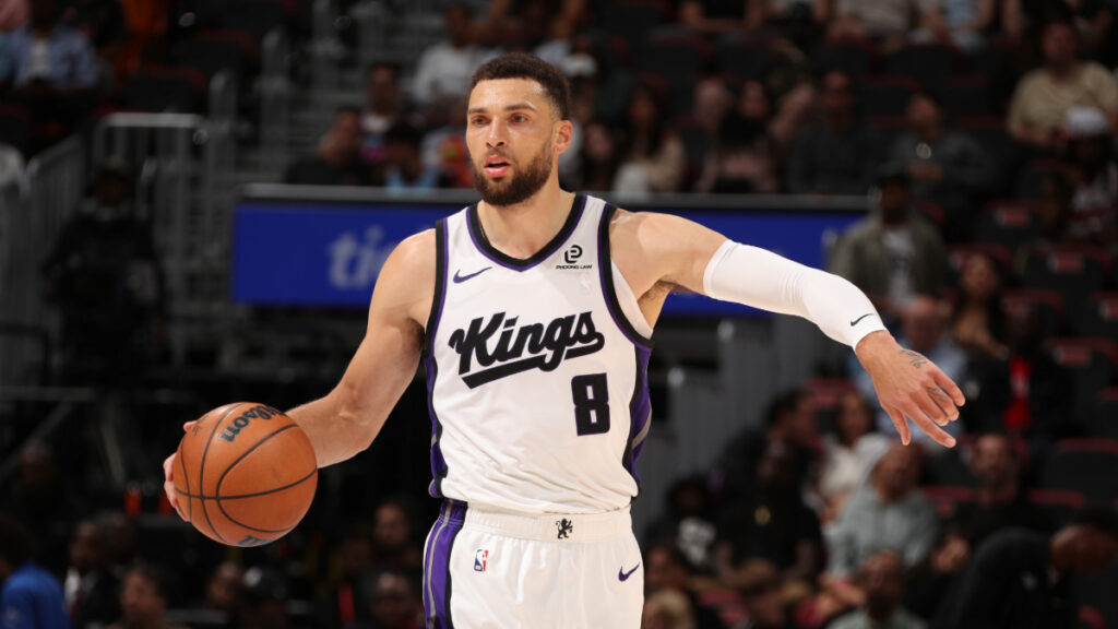 Zach LaVine helps Kings exhale after majestic road performance against Heat Zach LaVine helps Kings exhale after majestic road performance against Heat