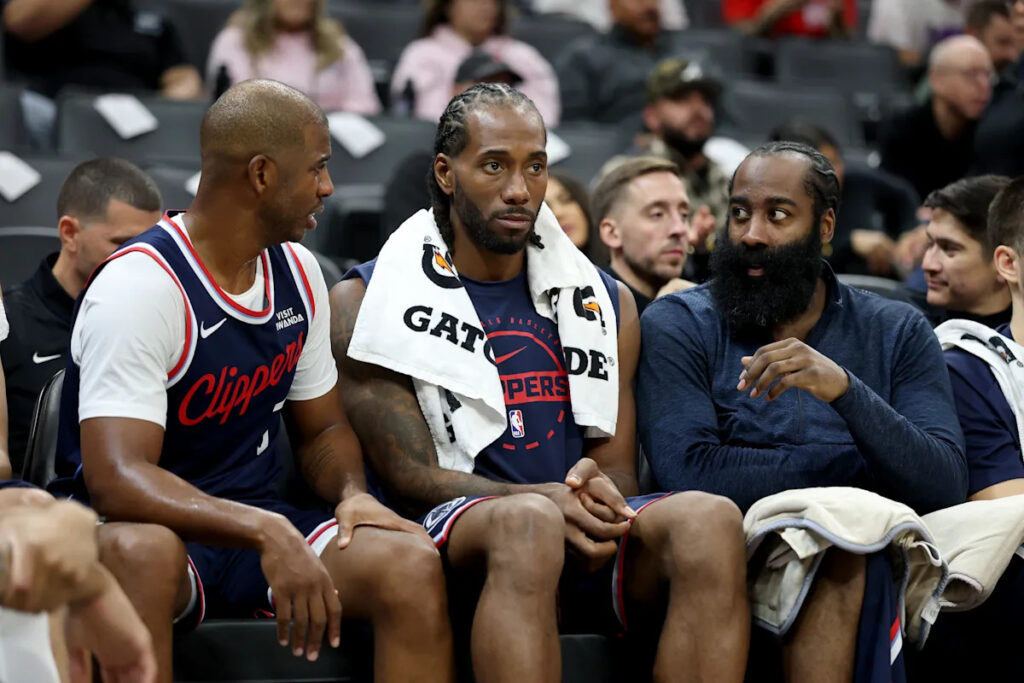 Clippers stars Kawhi Leonard and James Harden claim they were shocked by Chris Paul’s dismissal from the team