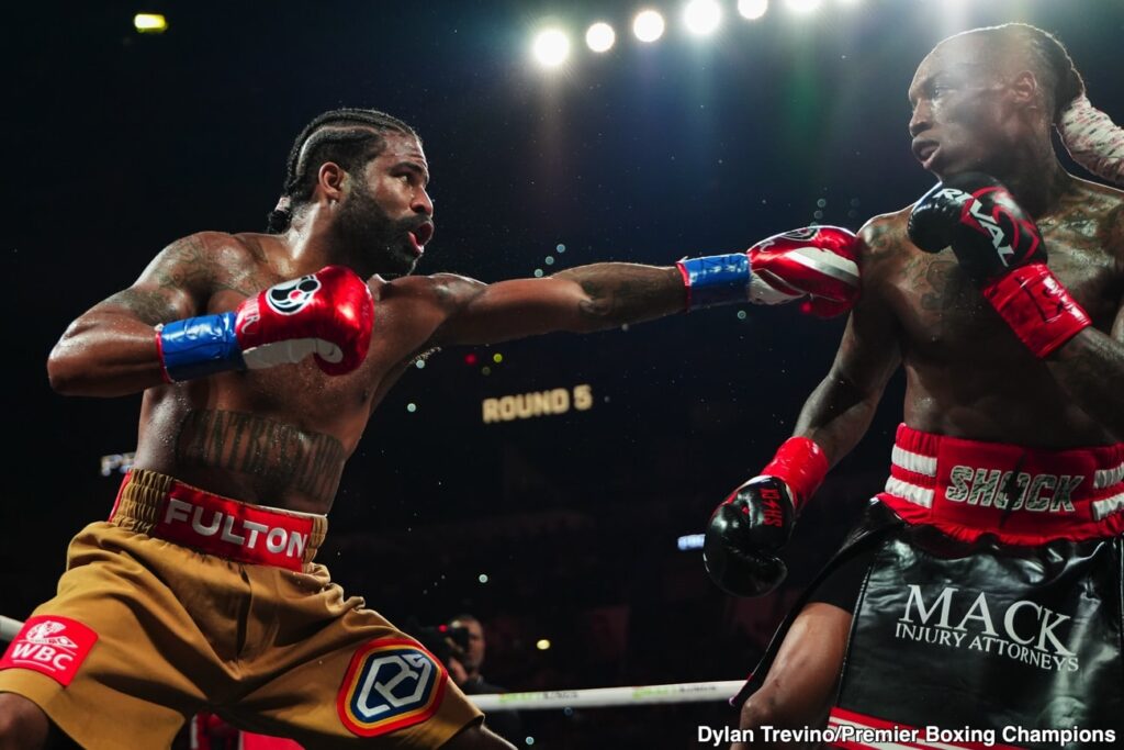 Fulton Praises Foster — But What Weight Can He Even Make Now?