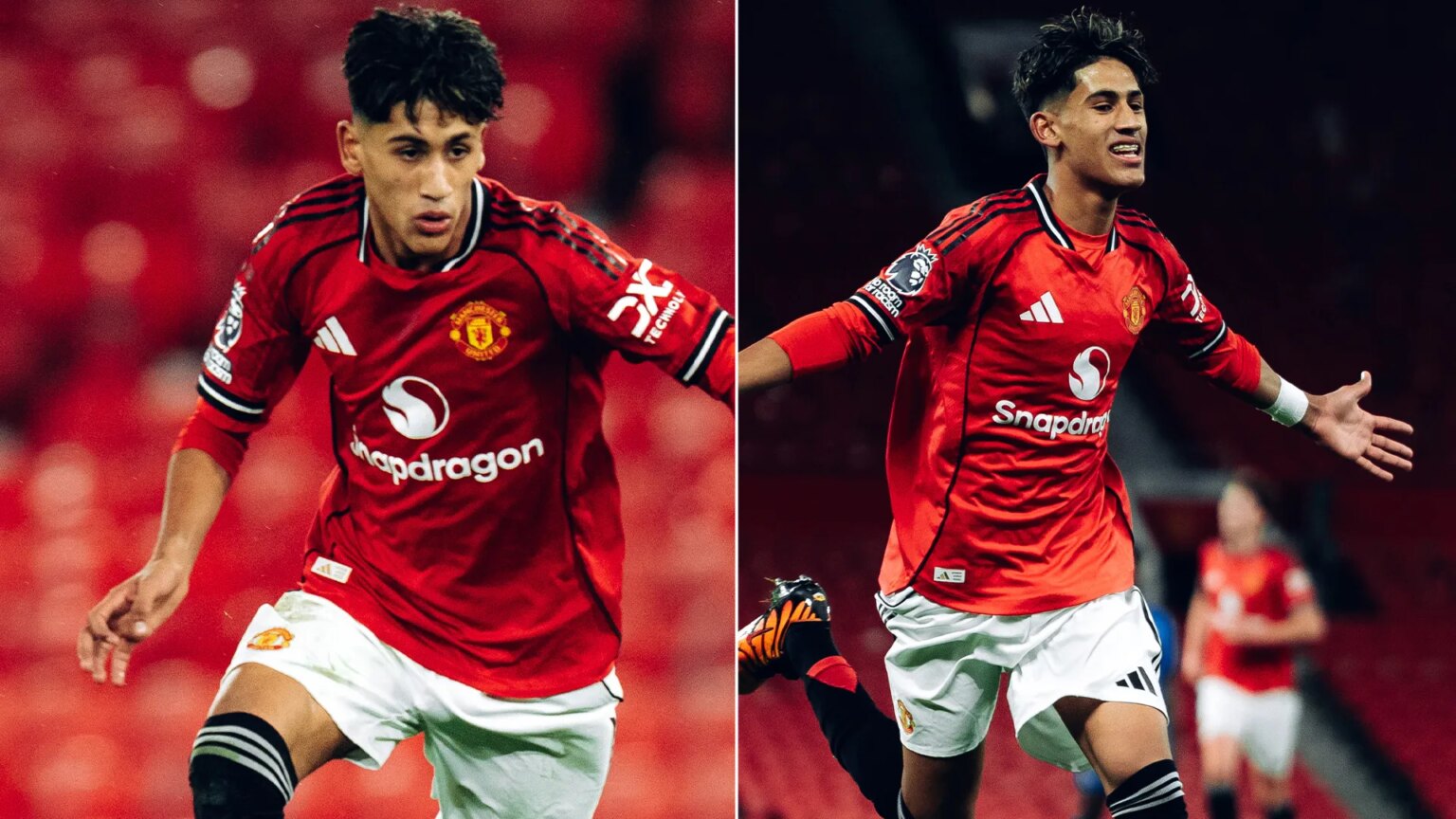 JJ Gabriel, 15, breaks Man Utd record on first ever Old Trafford appearance as Barcelona chase transfer for wonderkid