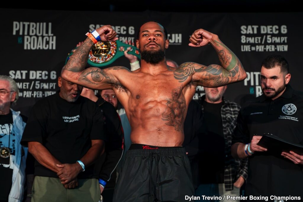 Roach Says Beating Pitbull Cruz Makes Him P4P Top-10 Material