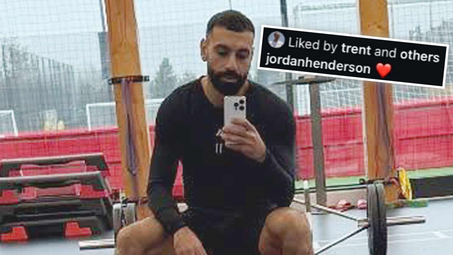 Mo Salah’s controversial post ‘liked’ by Trent Alexander-Arnold as he trains alone after being axed from Liverpool squad