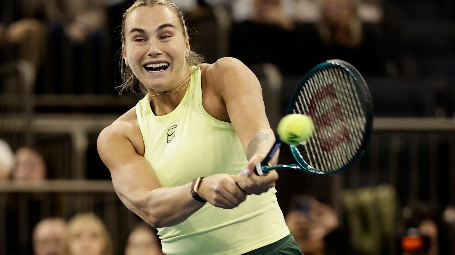 Aryna Sabalenka says it’s ‘not fair’ for women to face trans tennis stars after rival’s shock testosterone claims