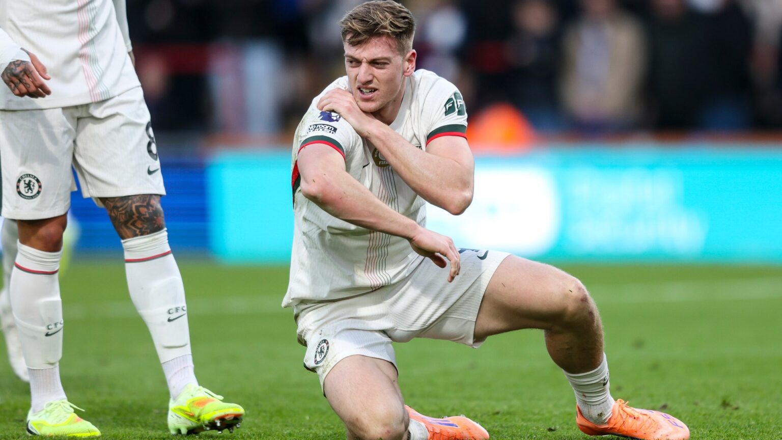 Liam Delap ‘set for two MONTHS out’ after shoulder injury in major blow for Chelsea