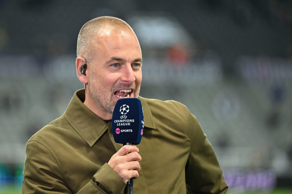Joe Cole with TNT Sports during the UCL League Stage match between Newcastle United and S L Benfica at St. James's Park, Newcastle on Tuesday 21st October 2025. (Photo: Trevor Wilkinson | MI News) Credit: MI News & Sport /Alamy Live News