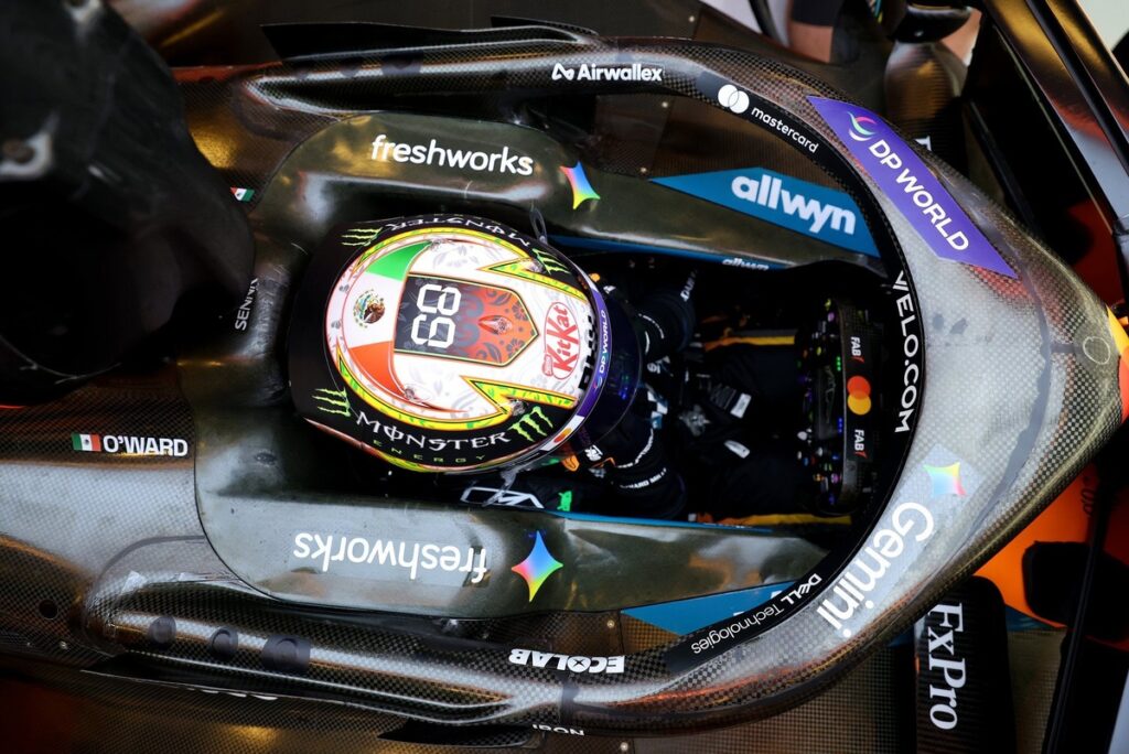 Who is driving at the 2025 F1 Abu Dhabi post-season test?