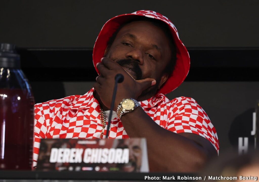 Derek Chisora Says Moses Itauma Should Fight Fabio Wardley Derek Chisora Says Moses Itauma Should Fight Fabio Wardley