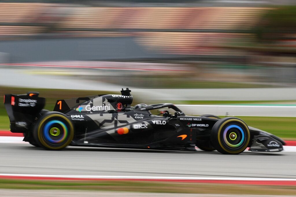 “Surreal” to see number 1 on my car as McLaren kicks off F1 2026 testing