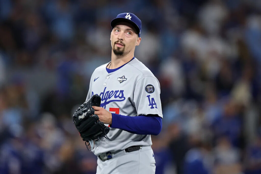 Dodgers pitcher Blake Snell could miss Opening Day with slower-paced offseason for ‘tired’ arm