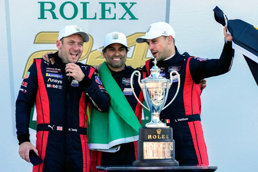Penske’s Porsche clinches 3rd straight Rolex 24 win, offering hope amid challenging year