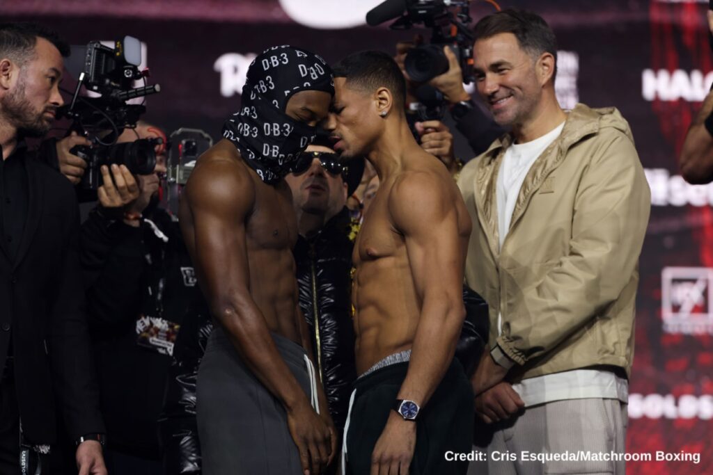 Jamaine Shuts Down Keyshawn’s Face-Off Routine at the Weigh-In