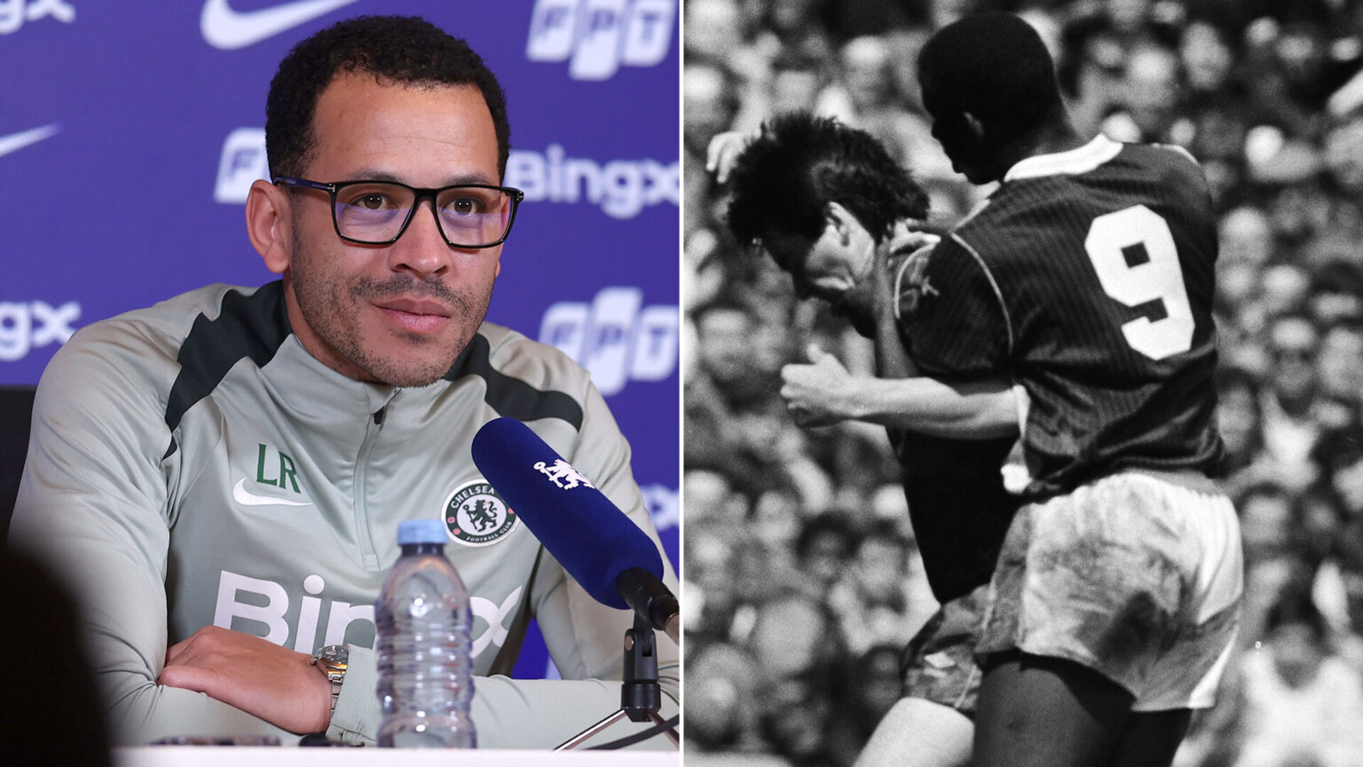Liam Rosenior understands Chelsea and West Ham rivalry after watching dad score twice and see red for hitting Blues icon