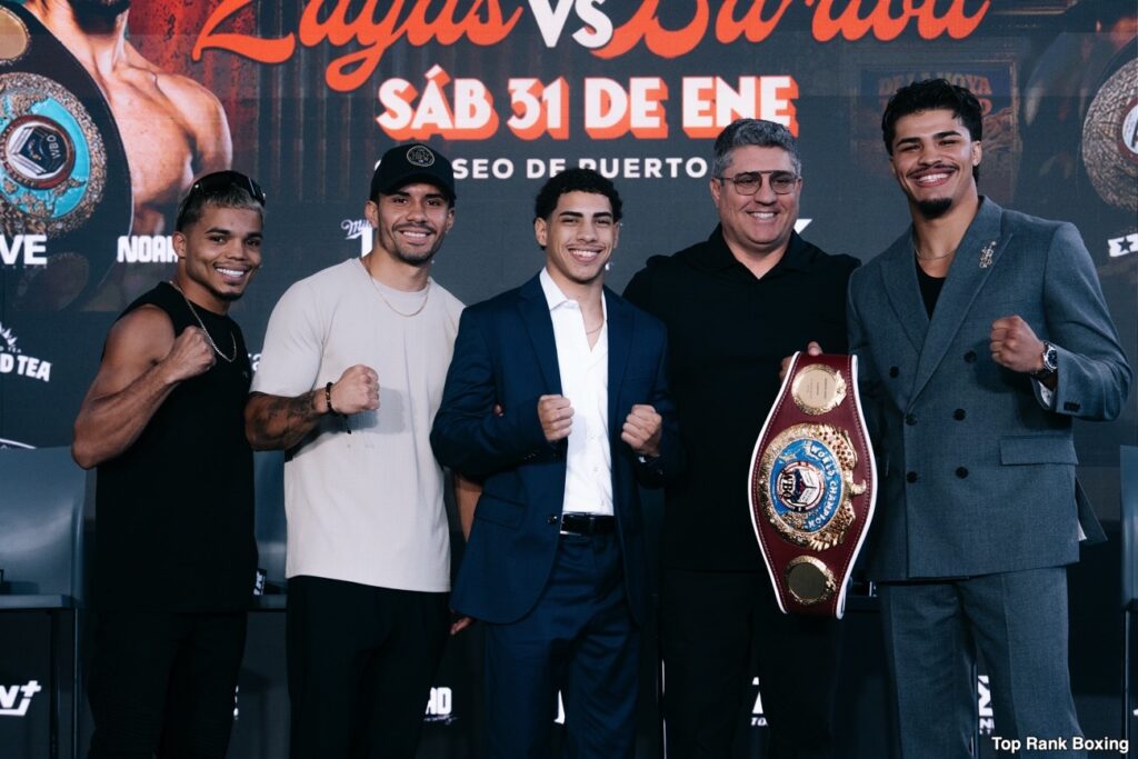 Zayas vs Baraou: Date, Start Time, Channel and Full Fight Card