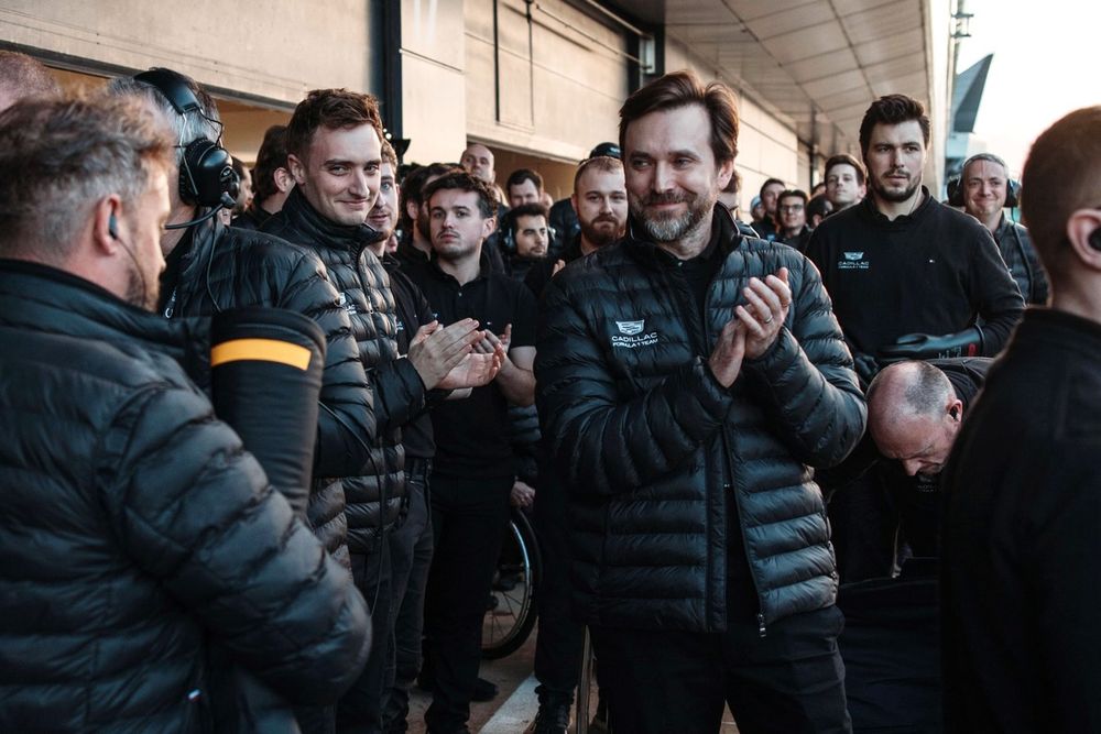 Cadillac's Silverstone shakedown of its first-ever F1 car was 