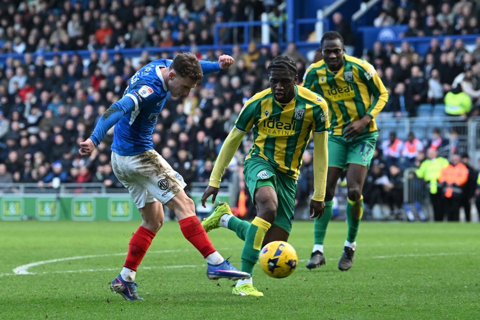 Portsmouth v West Bromwich Albion, EFL Sky Bet Championship - 31 Jan 2026