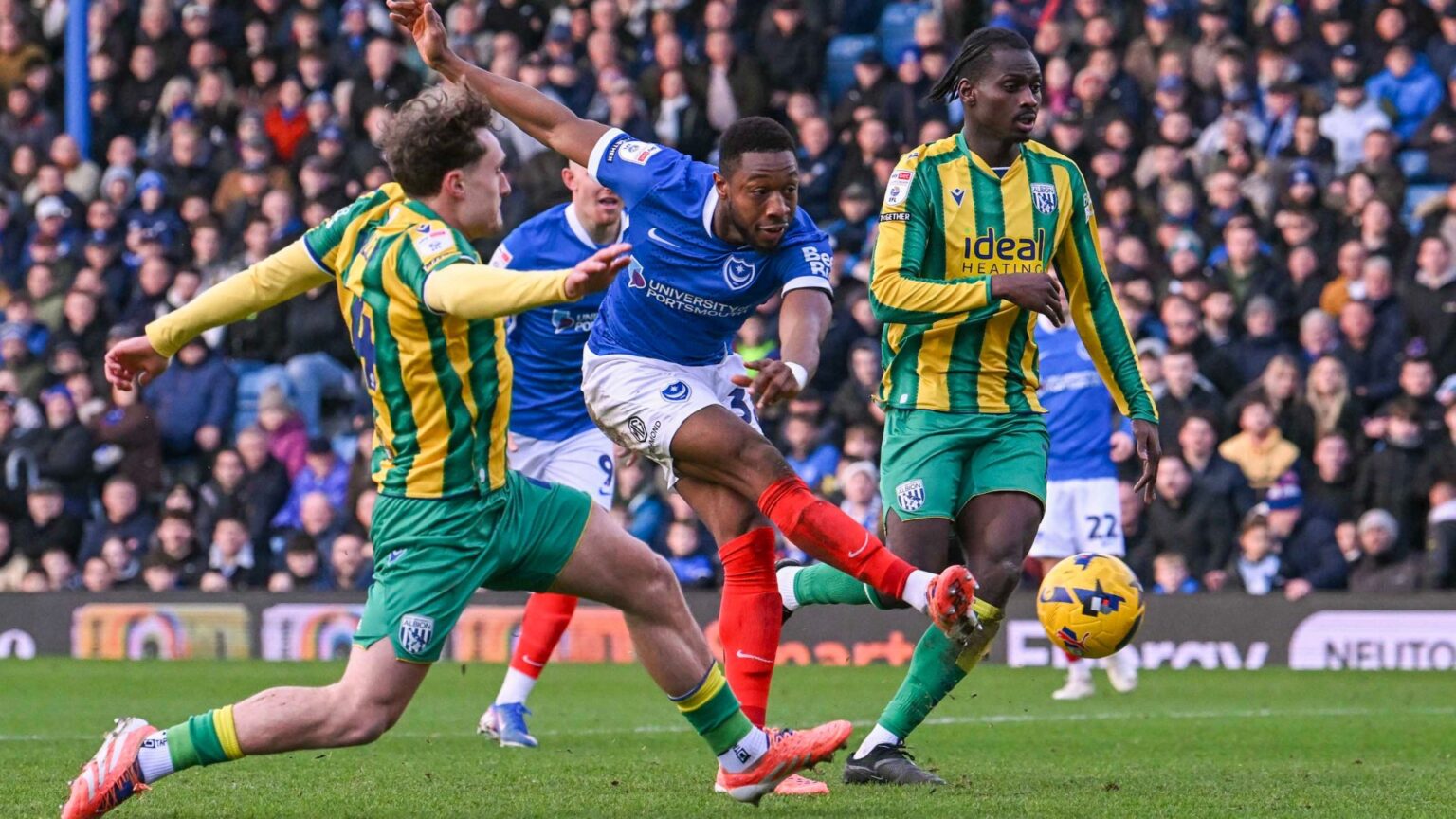 Portsmouth vs West Brom briefly suspended after assistant referee struck by CHEWING GUM thrown from crowd