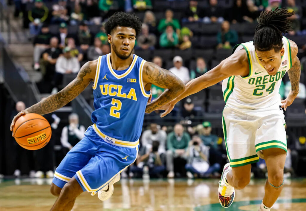 Bilodeau scores 18, UCLA beats short-handed Oregon 73-57, extends Ducks’ skid to 7 games Bilodeau scores 18, UCLA beats short-handed Oregon 73-57, extends Ducks’ skid to 7 games