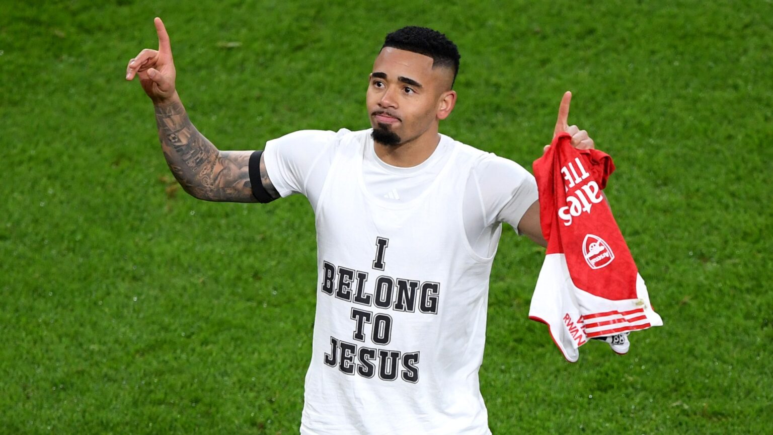 Gabriel Jesus reveals how faith in God is key part of Arsenal’s title challenge