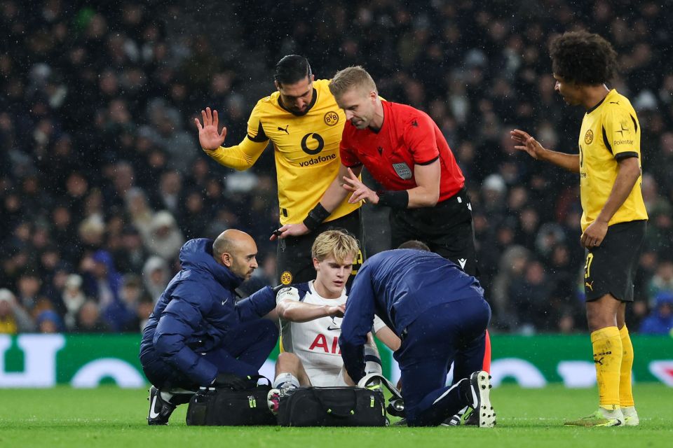 Tottenham Hotspur v Borussia Dortmund, Football, UEFA Champions League 2025/26 League Phase MD7, Tottenham Hotspur Stadium, London, UK, 20/01/26
