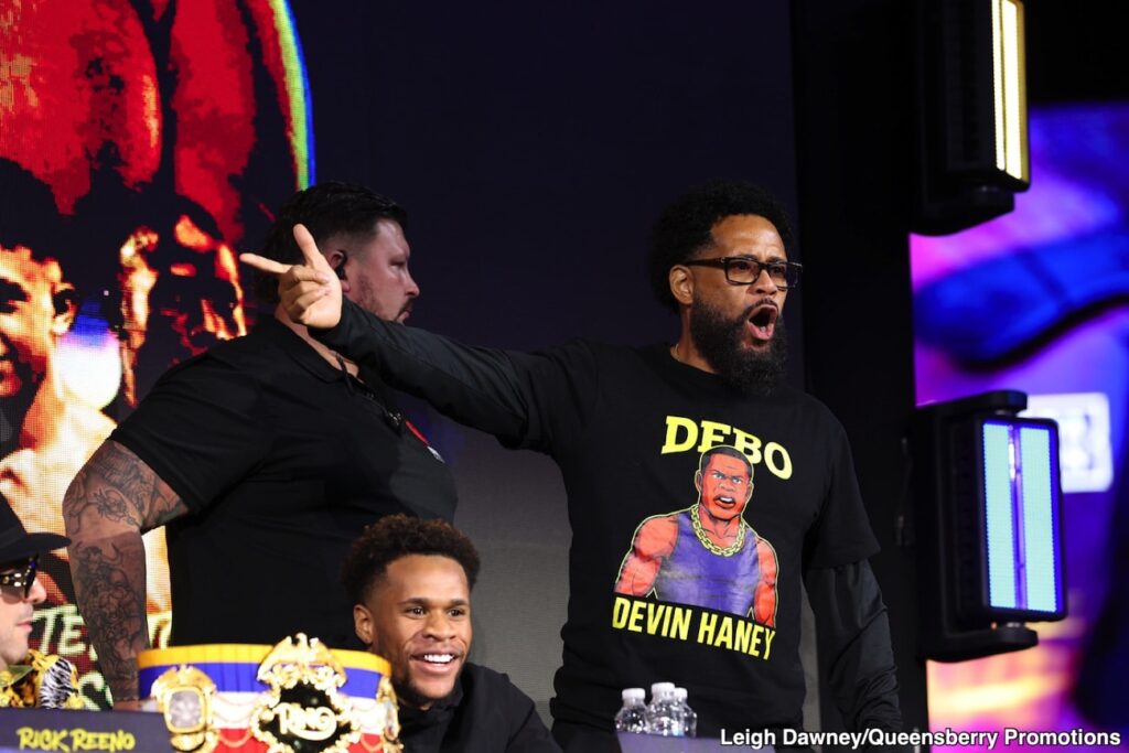 Devin Haney Works DAZN Broadcast for Lopez Stevenson